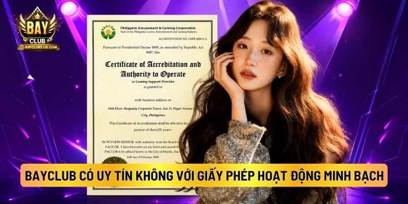 Bayclub Có Uy Tín Không? Cổng Game Bài Bayclub Có Đáng Tham Gia Không? 3 Bayclub Có Uy Tín Không Với Giấy Phép Hoạt Động Minh Bạch