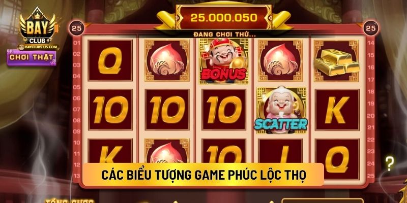 Phúc Lộc Thọ: Slot Game Bayclub May Mắn 5 Các Biểu Tượng Game Phúc Lộc Thọ