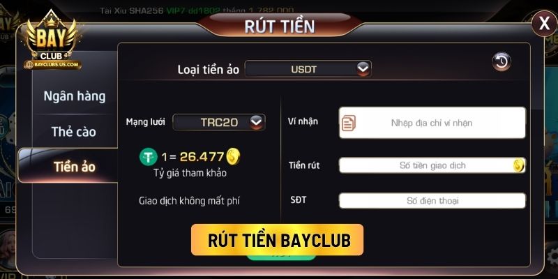 Rút Tiền Bayclub